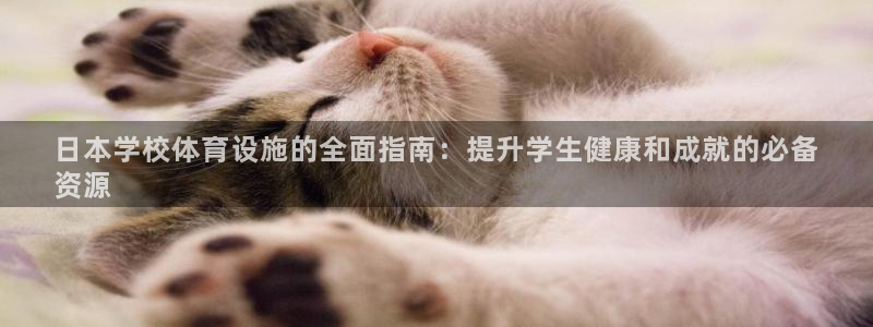 意昂3集团官网首页网址：日本学校体育设施的全面指南：