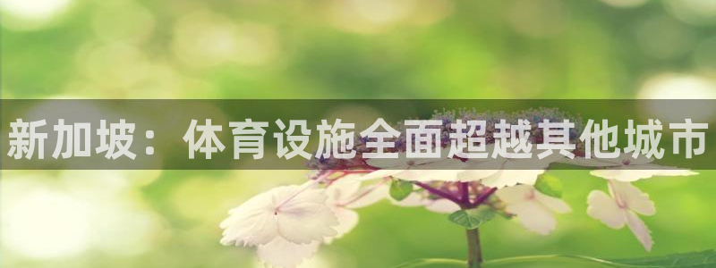 意昂3娱乐是那个系列的台子：新加坡：体育设施全面超越